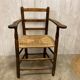 Fauteuil paillé