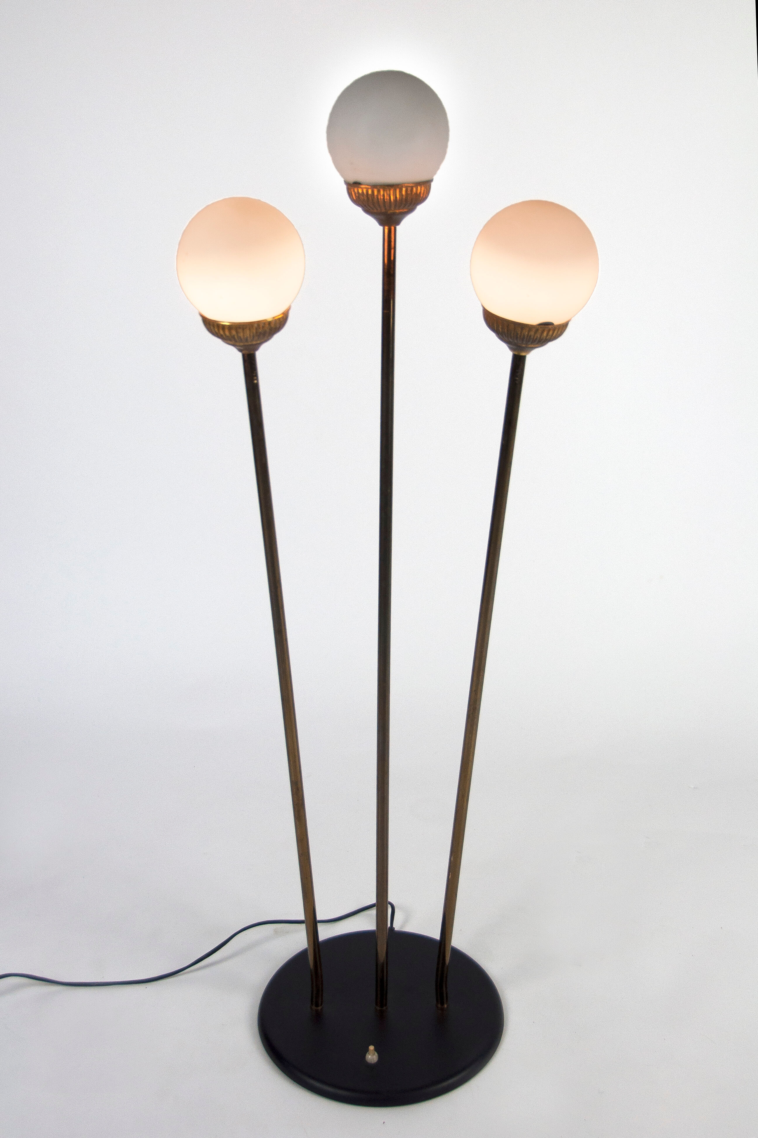 Lampadaire italien, années 1950