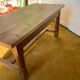 Table basse campagne plateau bois brut