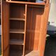 Armoire moderniste en chêne massif 1950
