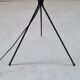 Wrought iron tripod floor lamp 1960