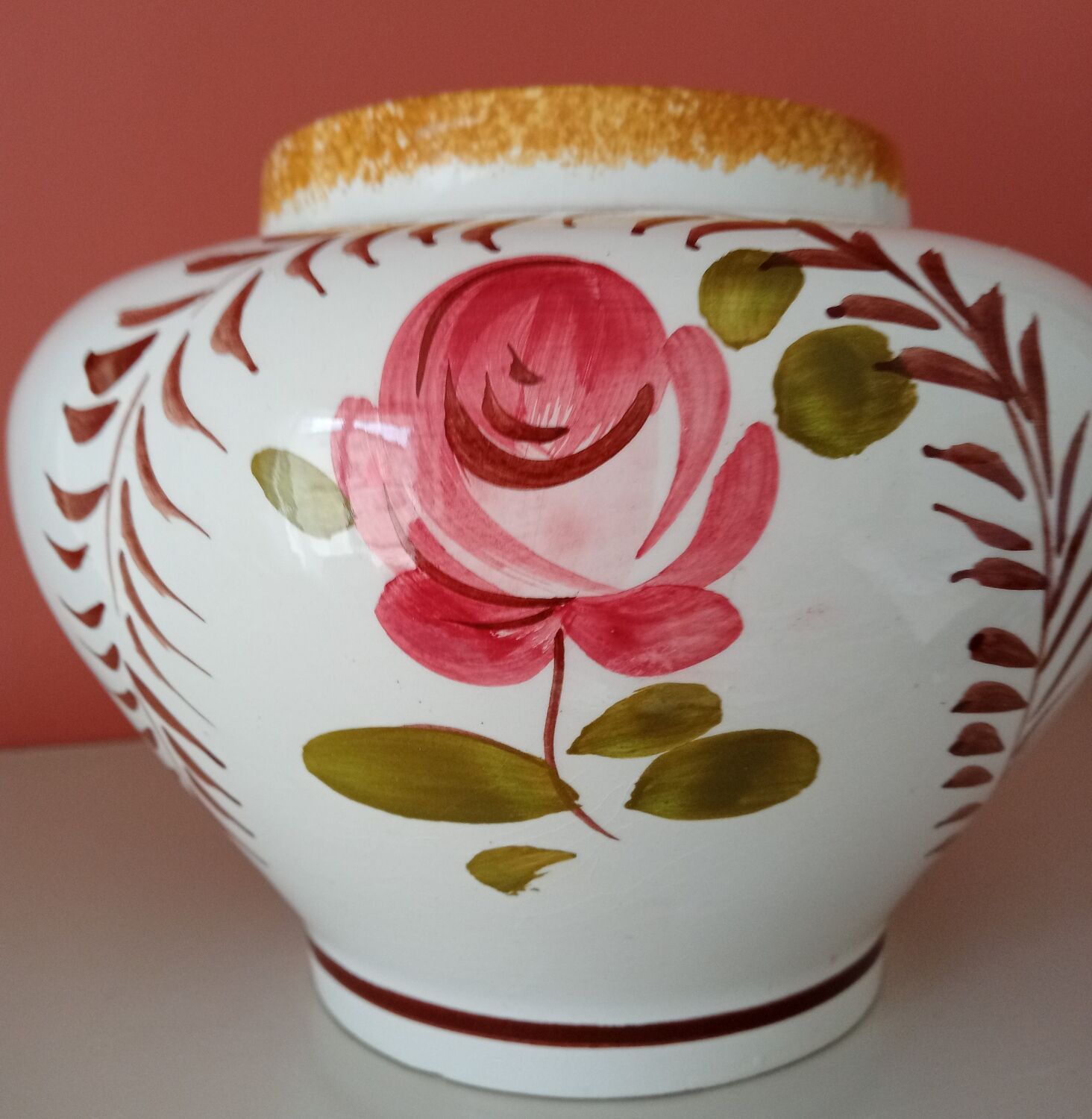 Numbered Bassano vase