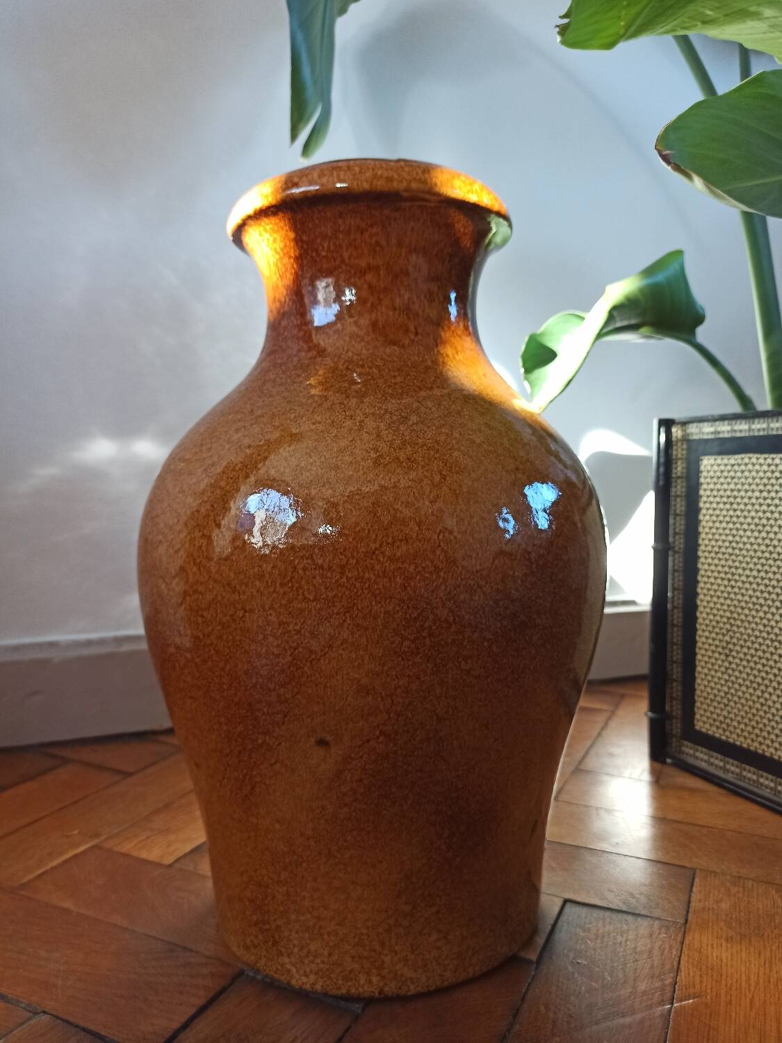 Vase de sol vintage - 42 cm - Scheurich West Germany