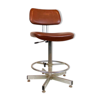 Chaise de bureau Industrielle et vintage