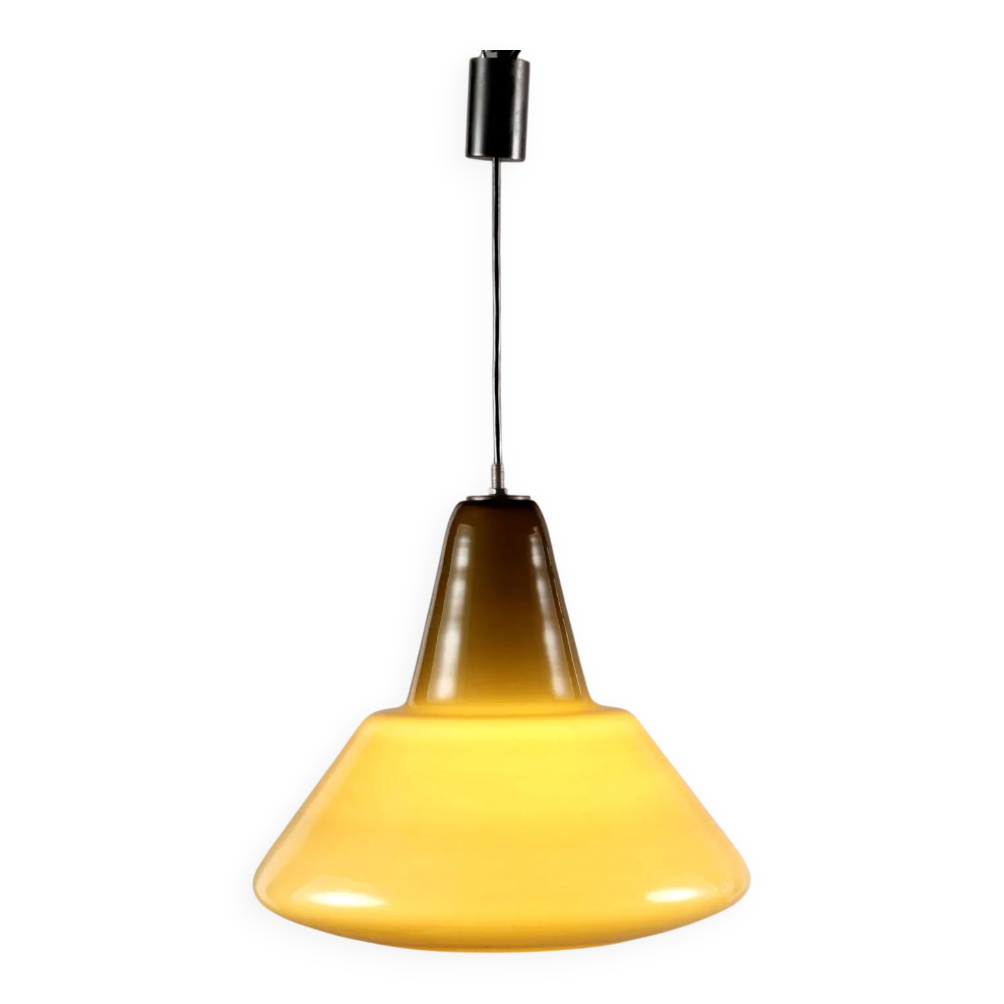 Vintage coloured glass pendant, Italy, 1960s
