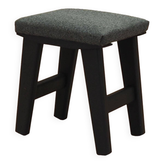 Grey stool, Danish design, 1980s, production: Denmark