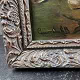 Painting from 1900 "The Cat with the Rose"