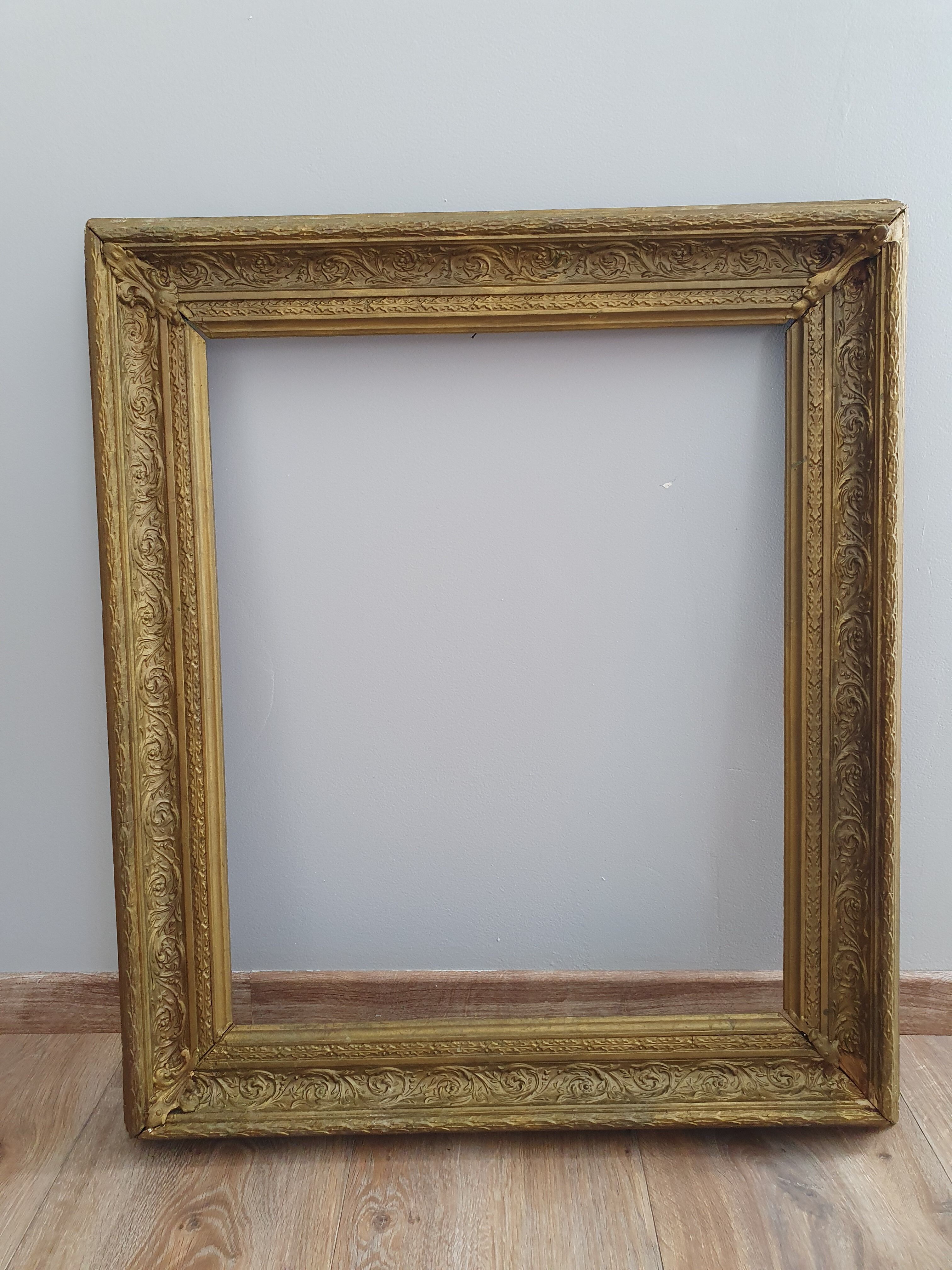 Gilded wood frame