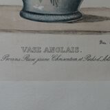 Lithograph by prévost english vase