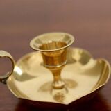 Swedish brass candleholder