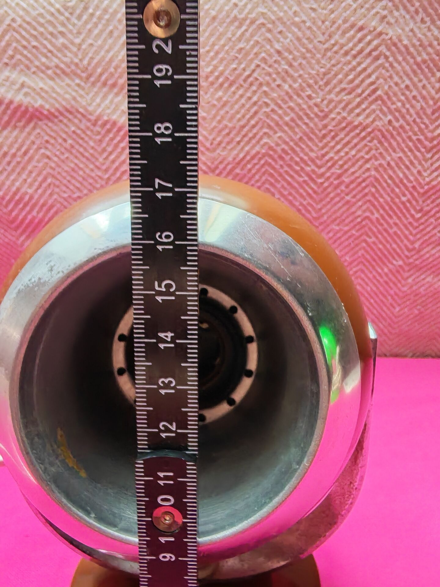 Brown vintage eyeball lamp Space Age – 1970s