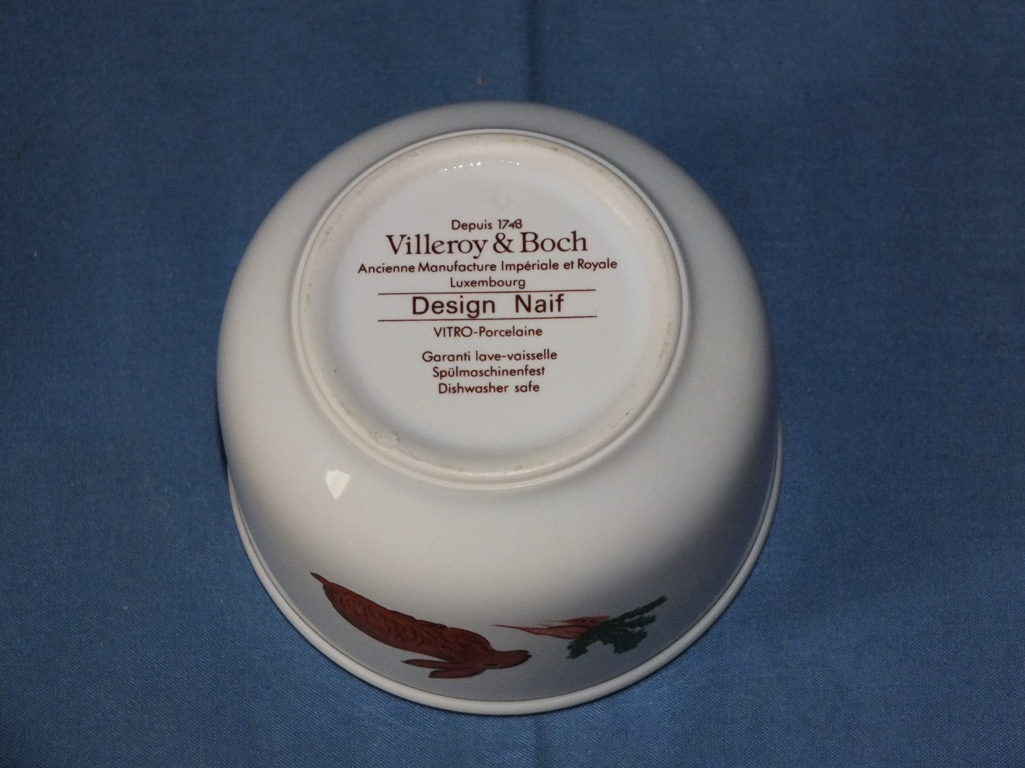 Villeroy sugar pot - Boch naïve design by Laplau