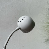 Lampe en métal blanc signé Brama Italie