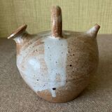 Small sandstone goat in the style of marsh sandstone or hot air balloon