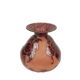 Charles schneider for le verre francais, corolla vase with floral decoration