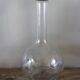 Carafe ronde ancienne en verre