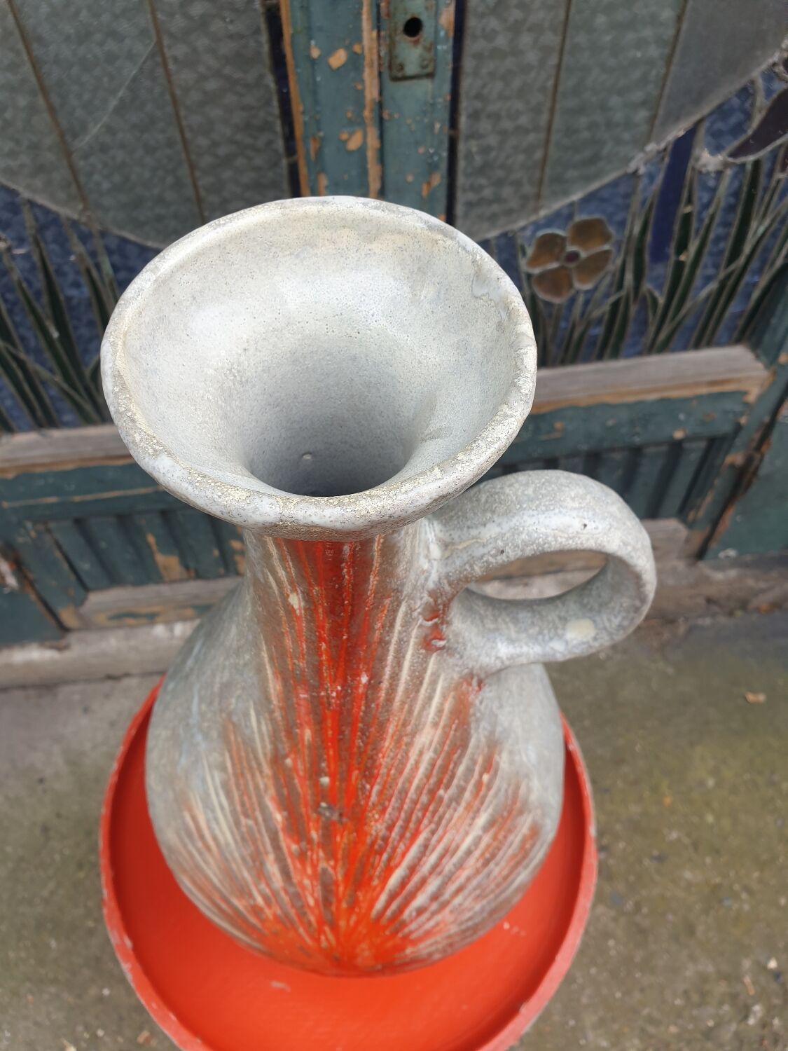 Vallauris vase vintage 1960s