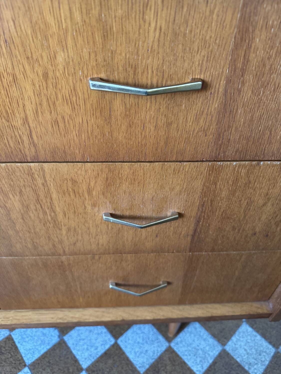 Scandinavian chest of drawers from the 60s