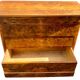 Commode en ronce de noyer XIXe Louis Philippe