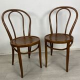 Paire de chaises bistrots