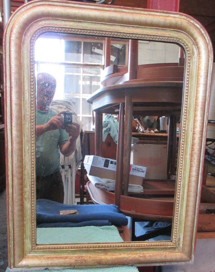 Golden mirror