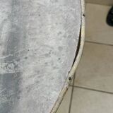 Round rattan table
