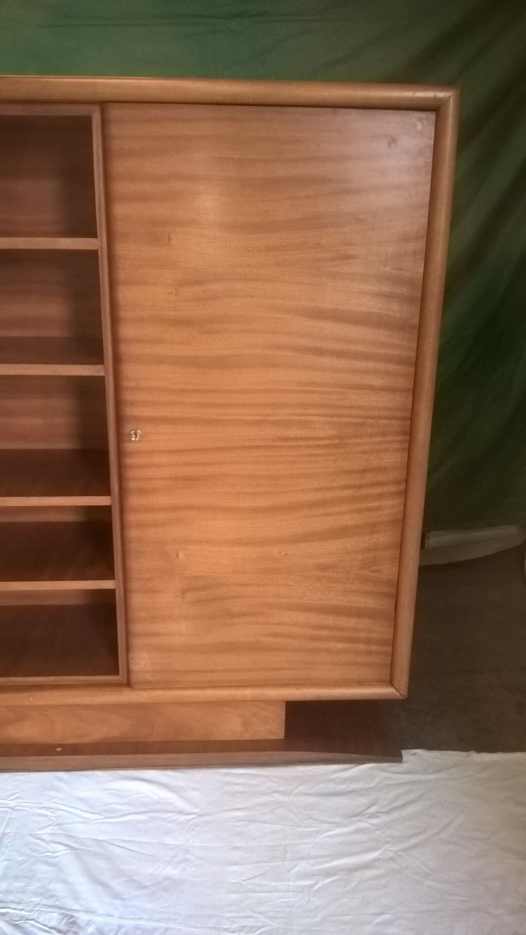 Vintage mahogany wardrobe from the years 50