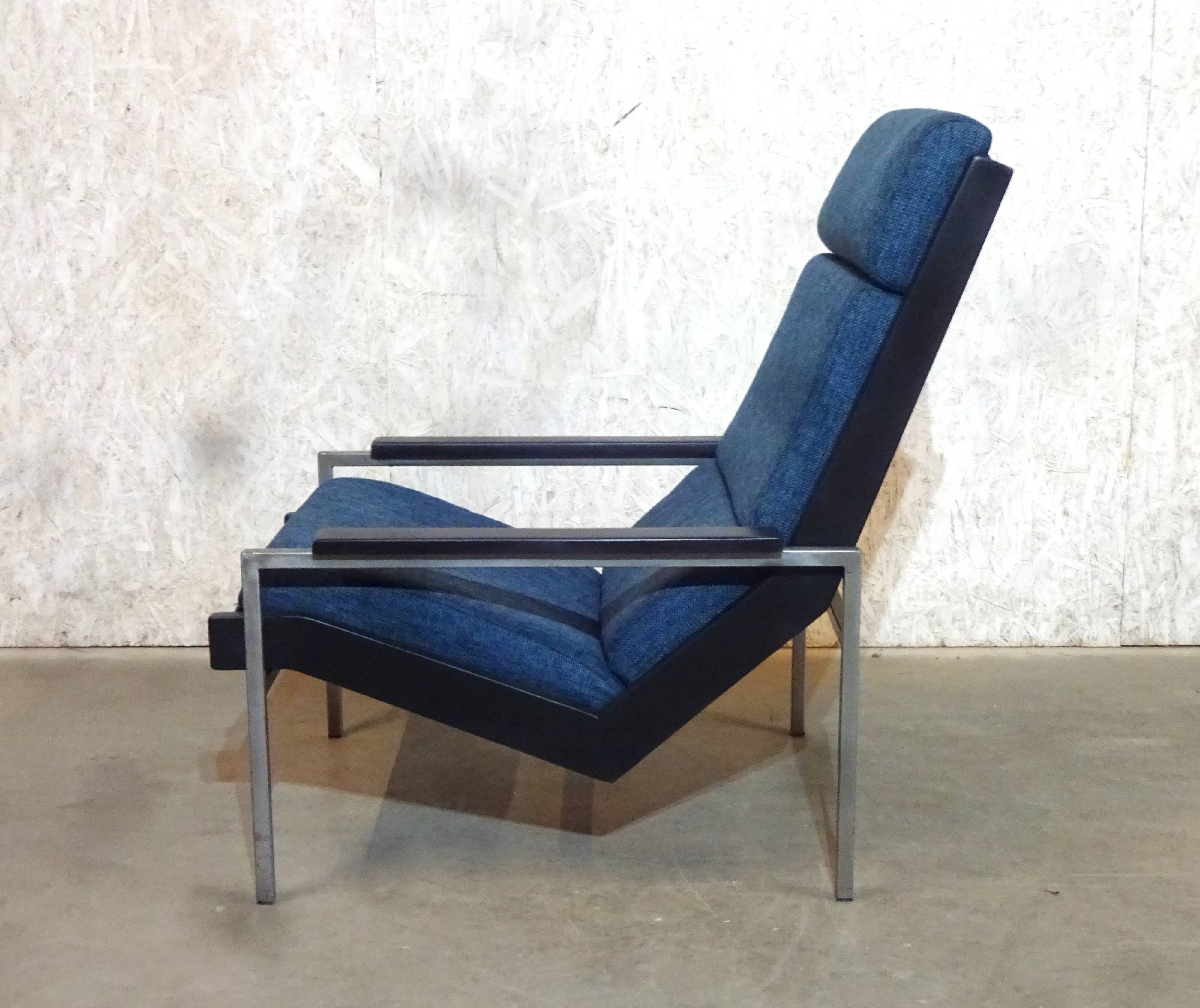 Mid-Century Modern Lotus 1611 Lounge Chair by Rob Parry for Gelderland, 196