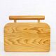 Pine magazine holder