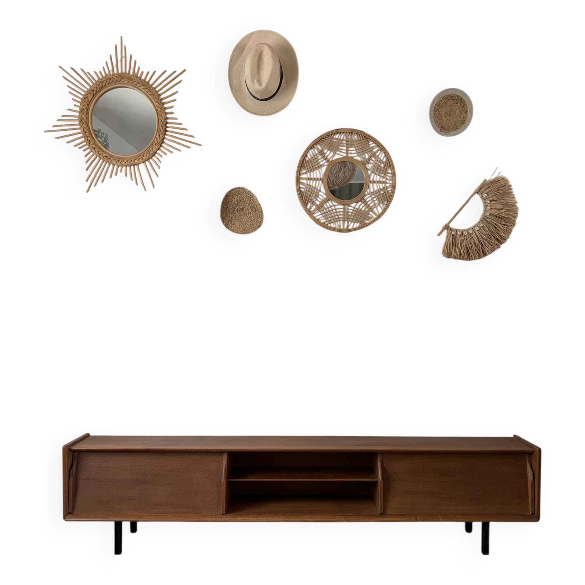 Vintage low enfilade (shallow)