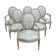 Suite de 6 fauteuils époque Louis XVI , vers 1785