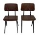 Set of 4 vintage school chairs Galvanitas S16 Netherlands Design