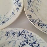 Creil Montereau Plates Linotte Model