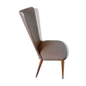 vintage chair skaï ecru