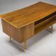 Freestanding Desk in Walnut, 1960s