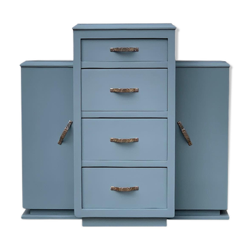 Asymmetrical Art Deco chest of drawers 1939