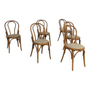 Suite de 6 chaises bistrot