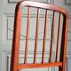 Pair of caned mahogany chairs, circa 1930.