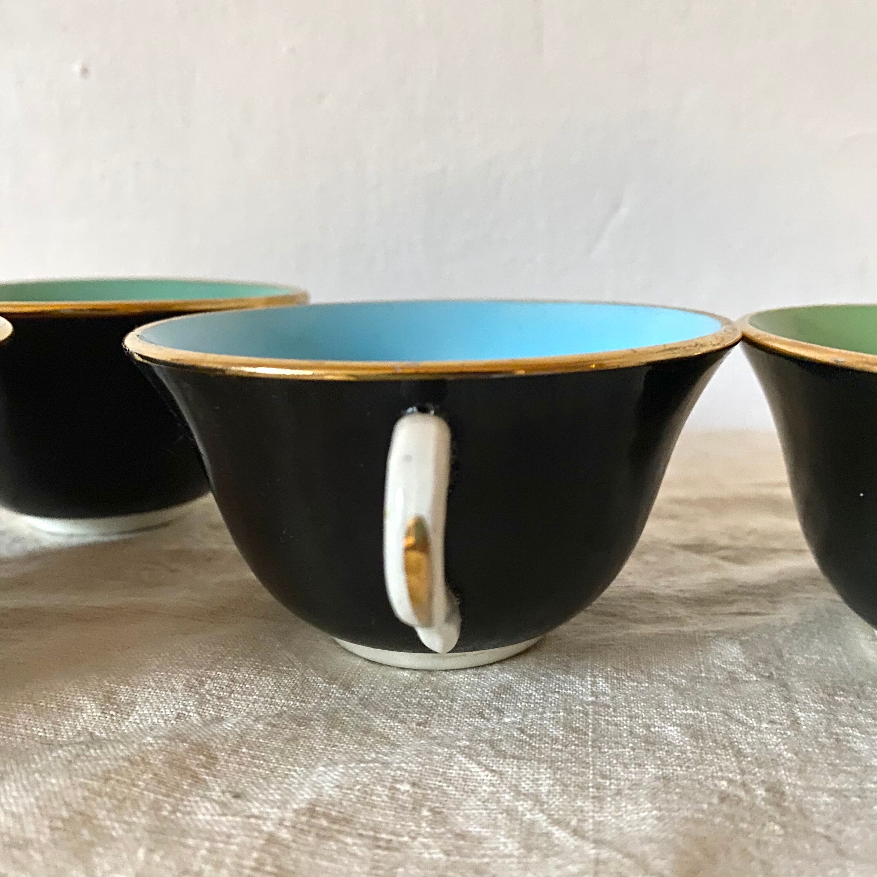 Digoin Sarreguemines Cups