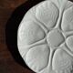 Set of 4 oyster plates Limoges France D25