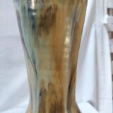 Large vase in flamed Boufflioux sandstone signed GUÉRIN - 1930s