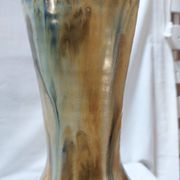 Grand vase en grès flammé de Boufflioux signé GUÉRIN - Années 30
