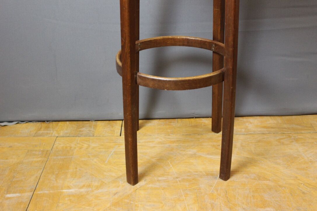Suite of three bar stools circa 1940