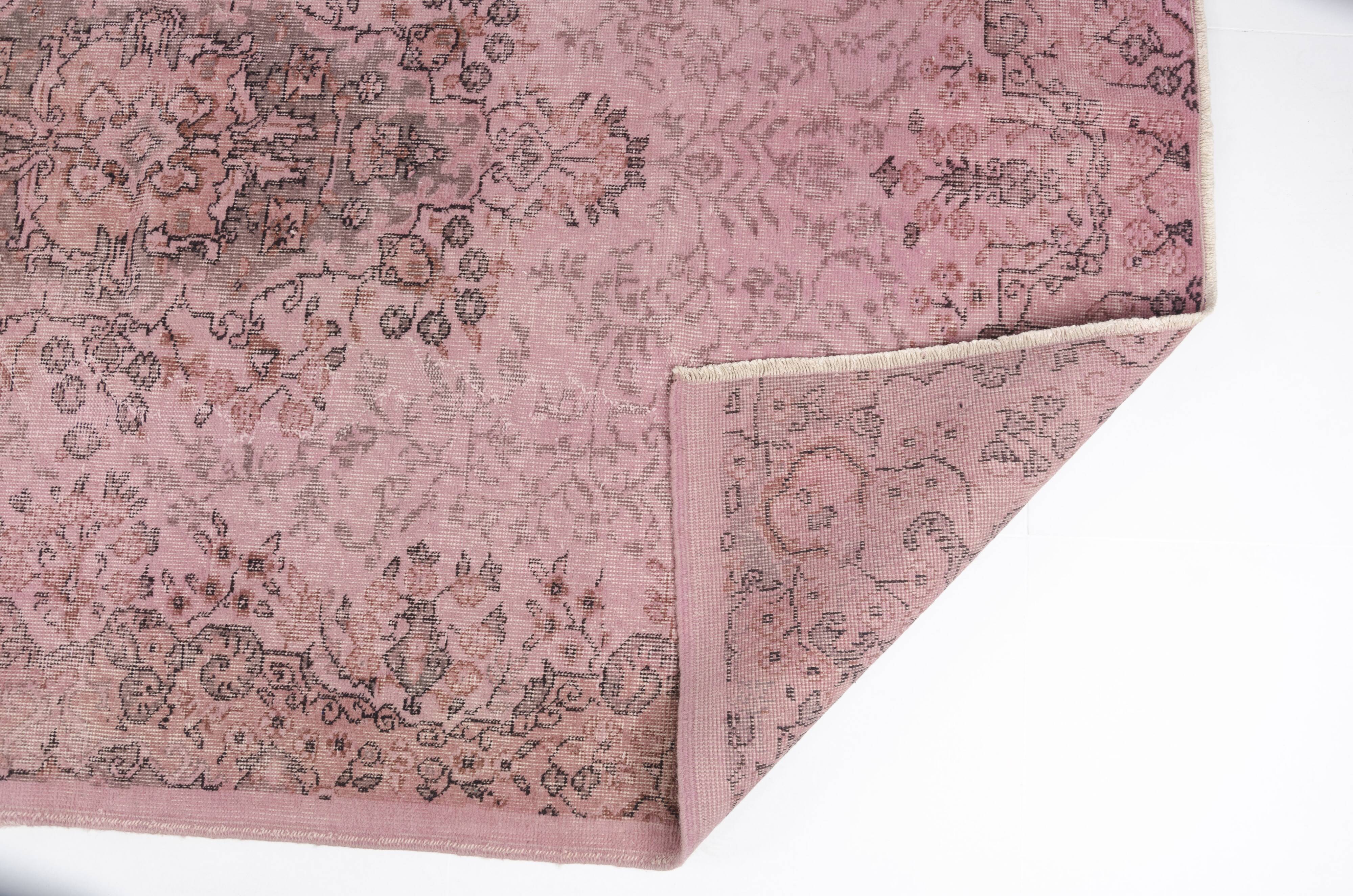 Home Decor Vintage Oushak Pink Rug sku 2530