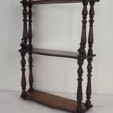 Napoleon III mahogany wall shelf