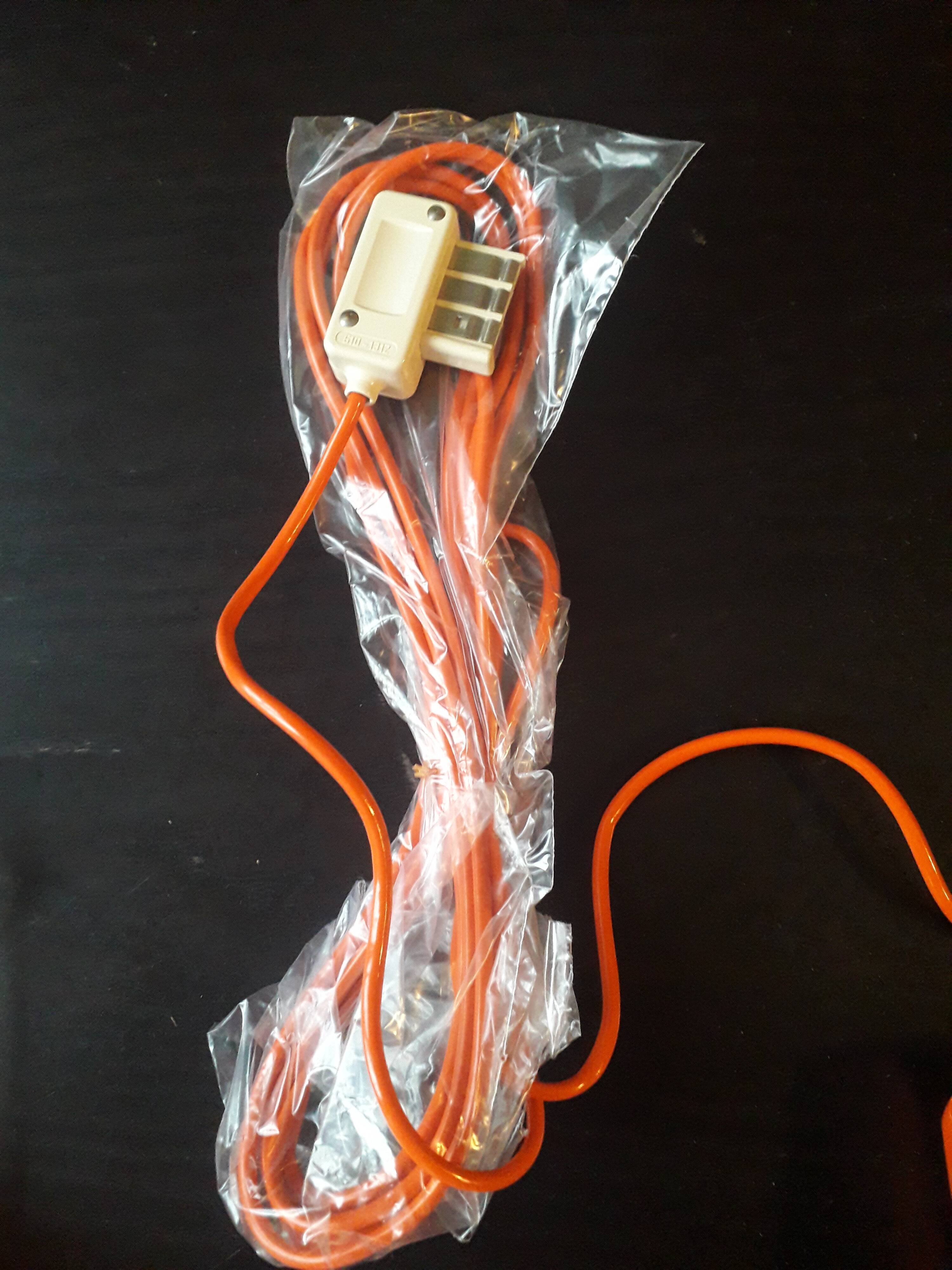 Orange phone Contempra vintage NEW with dial