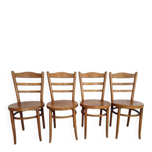 Lot de 4 chaises bistrot