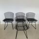 Suite of four chairs From Harry Bertoia for Knoll 70s