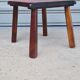 Tabouret de traite en orme