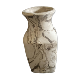 Vase en grès signé – Artisanat Martiniquais